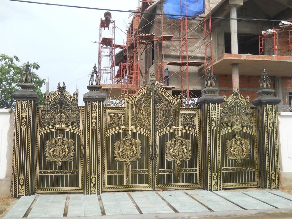 Quy trình thiết kế và thi công cổng nhôm đúc tại Đà Nẵng